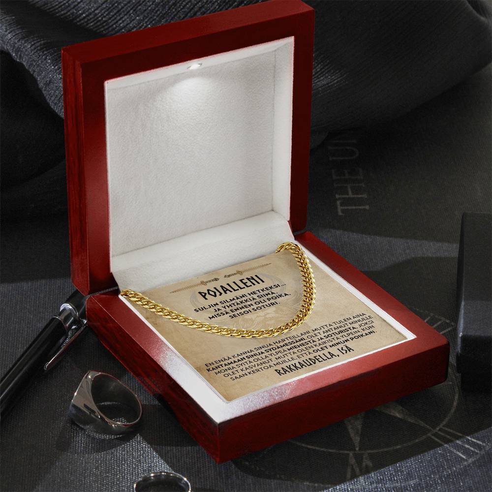 Pojalle (Isältä) - Soturi - Panssariketju Kaulakoru