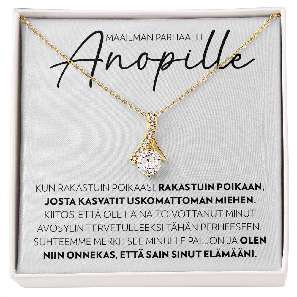 Maailman Parhaalle Anopille - Onnekas - Alluring Beauty Kaulakoru