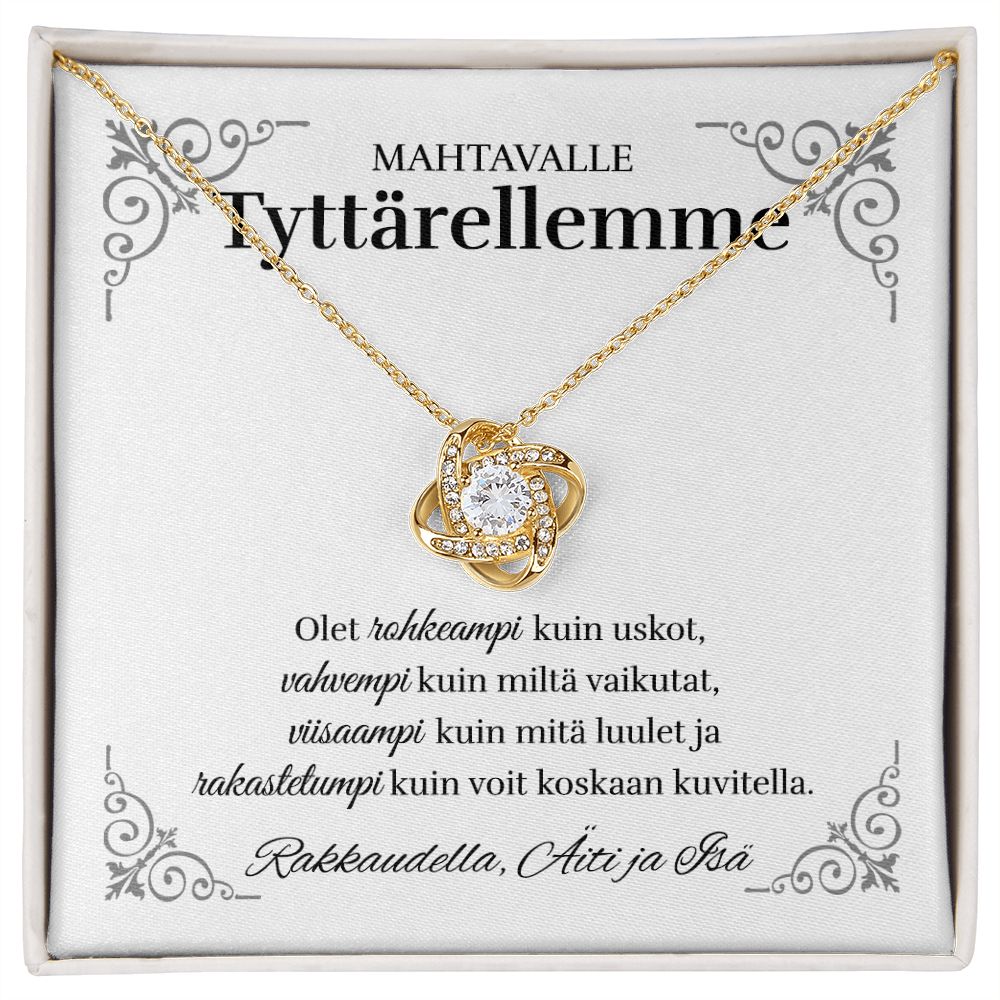 Olet Rohkea - Kaulakoru Tyttärellemme