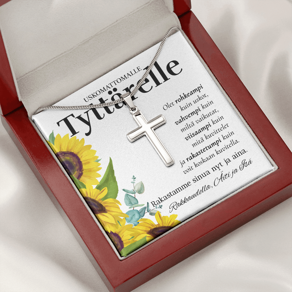 Olet Rohkea - Rippiristi - Tyttärelle - Vanhemmilta