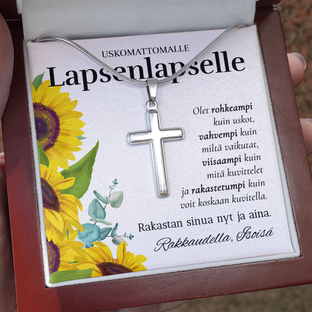 Olet Rohkea - Rippiristi - Isoisältä