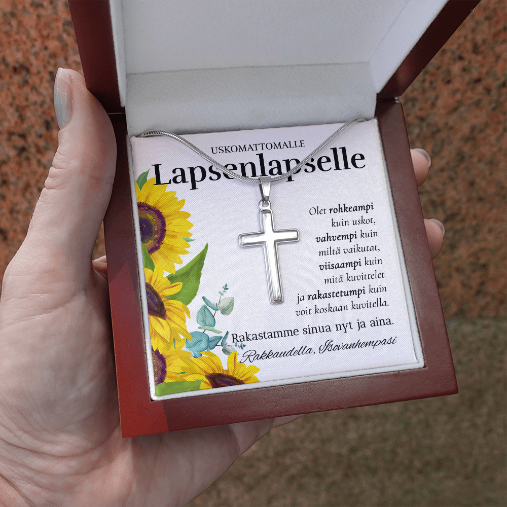 Olet Rohkea - Rippiristi - Isovanhemmilta