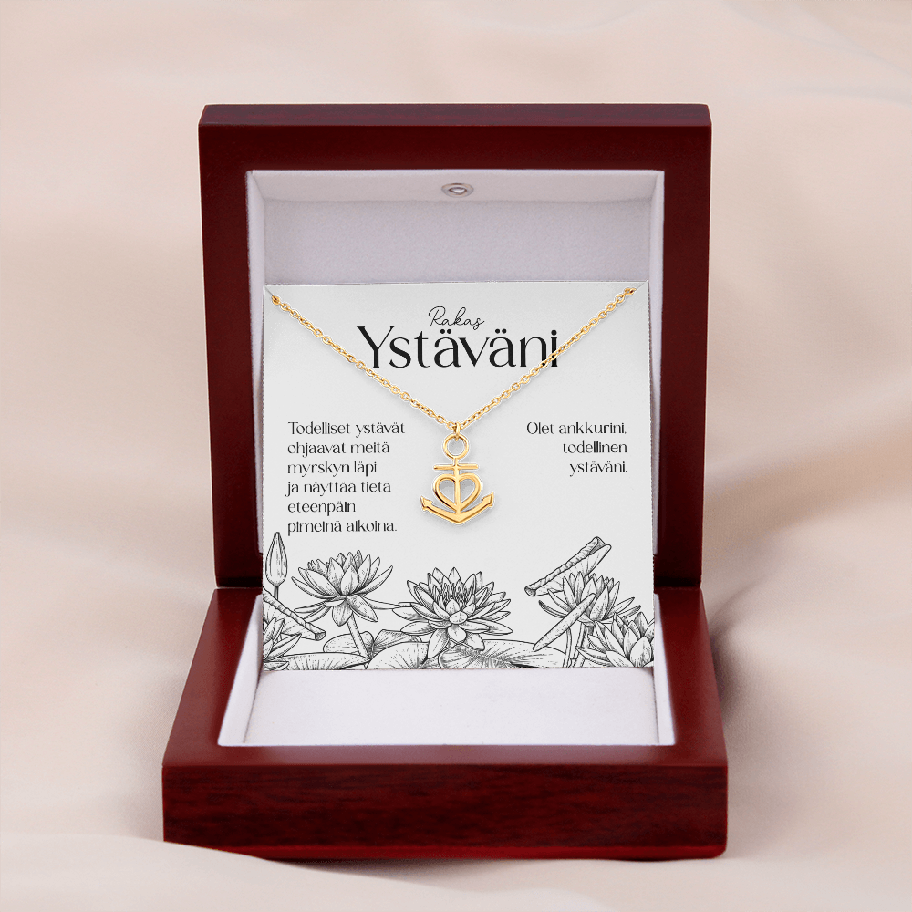 Ankkurini - Kaulakoru Ystävälle
