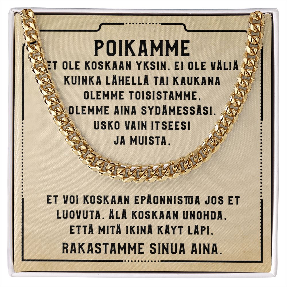 Pojalle (Vanhemmilta) - Et Ole Yksin - Panssariketju