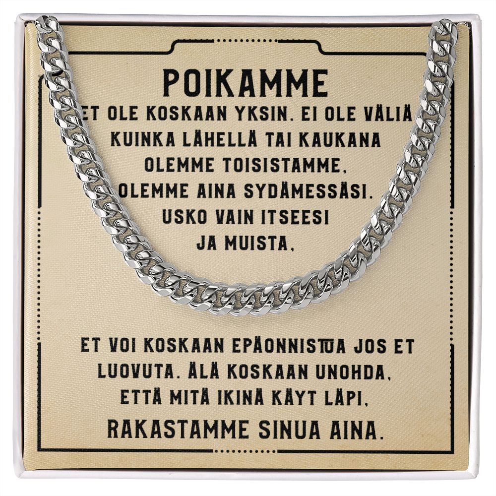 Pojalle (Vanhemmilta) - Et Ole Yksin - Panssariketju