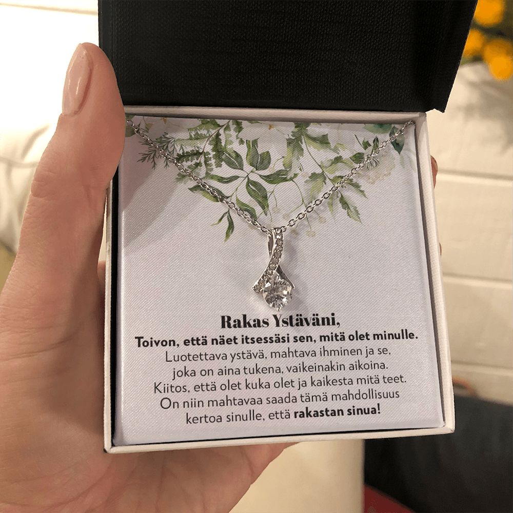 Rakas Ystävä - Luotettu Ystävä - Alluring Beauty Kaulakoru