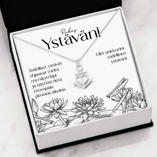 Ankkurini - Kaulakoru Ystävälle