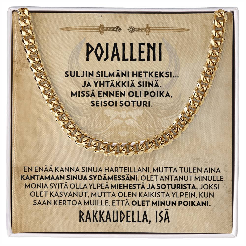 Pojalle (Isältä) - Soturi - Panssariketju Kaulakoru