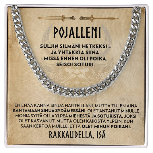 Pojalle (Isältä) - Soturi - Panssariketju Kaulakoru