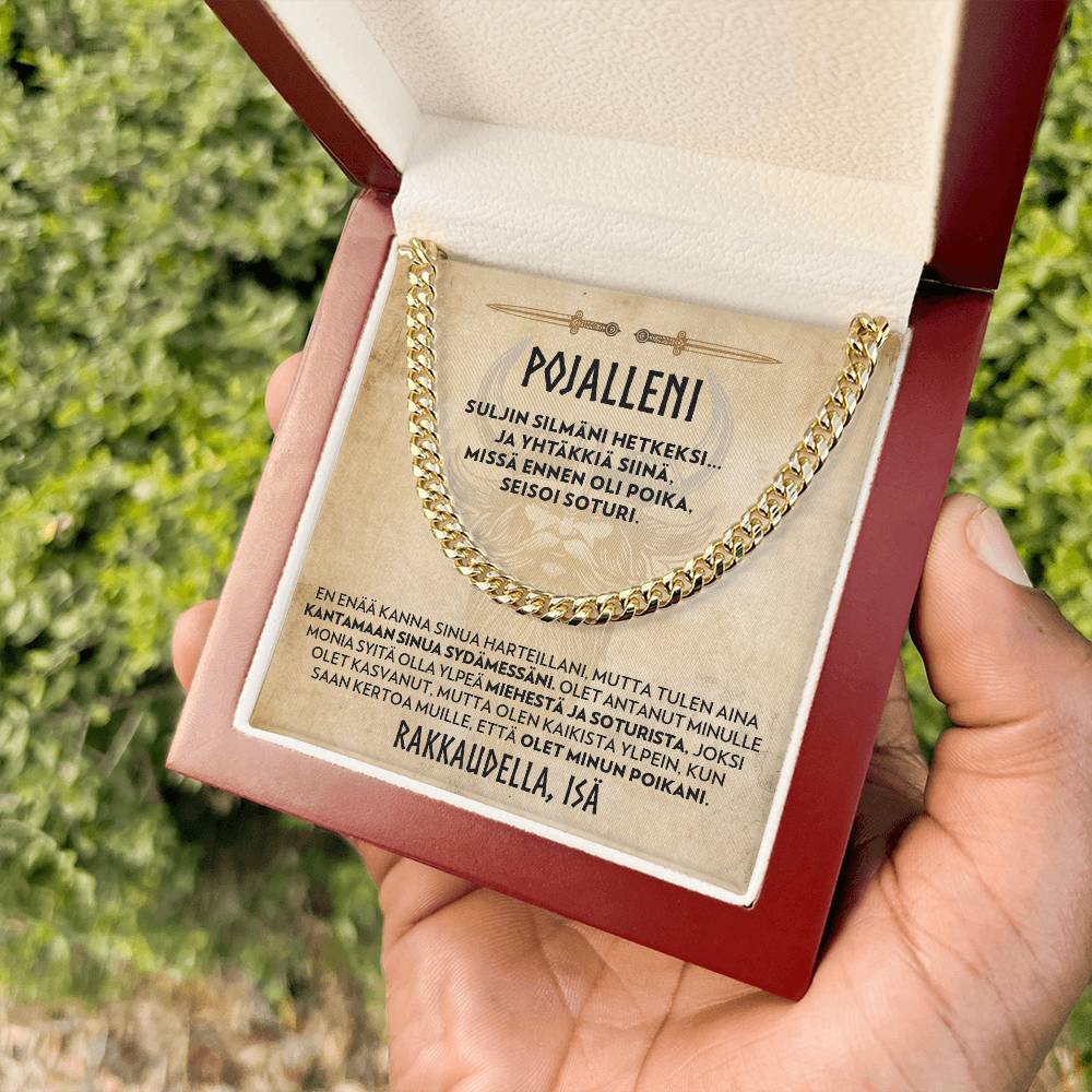 Pojalle (Isältä) - Soturi - Panssariketju Kaulakoru