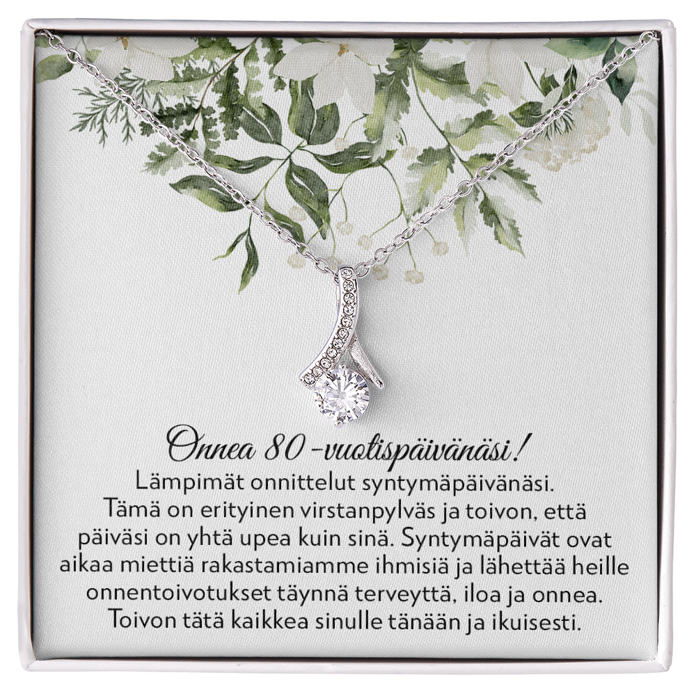 L mpim t Onnittelut 80 Vuotislahja Naiselle Alluring Beauty Kaulak l-mpim-t-onnittelut-80-vuotislahja-naiselle-alluring-beauty-kaulak