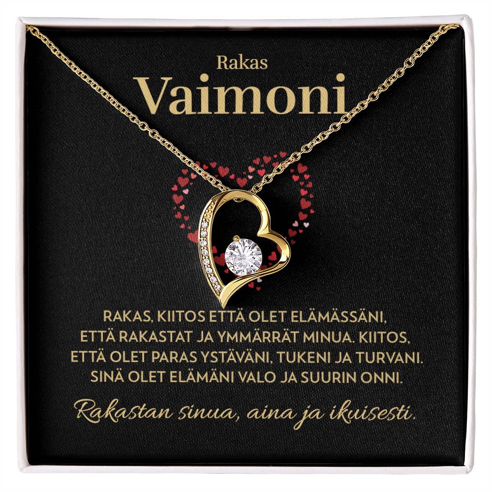 Vaimolleni - Elämäni Valo - Forever Love Kaulakoru