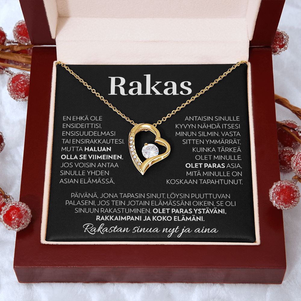 Rakas - Koko Elämäni - Forever Love Kaulakoru