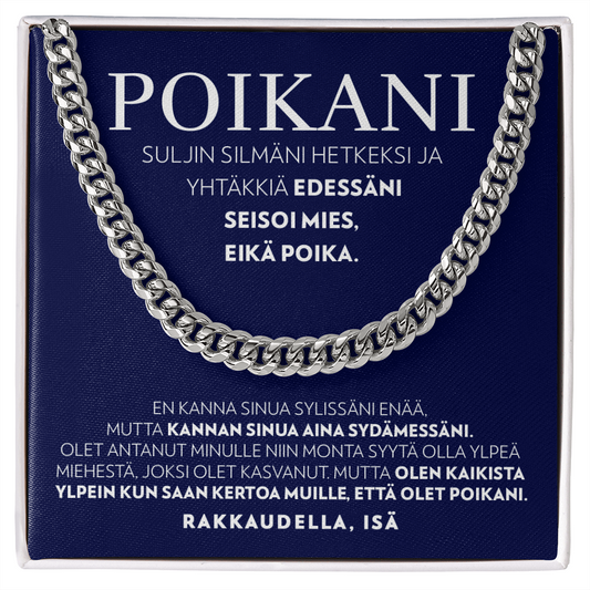 Suljin Silmäni - Panssariketju Kaulakoru - Pojalle, Isältä