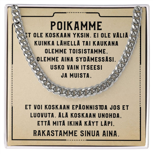Pojalle (Vanhemmilta) - Et Ole Yksin - Panssariketju