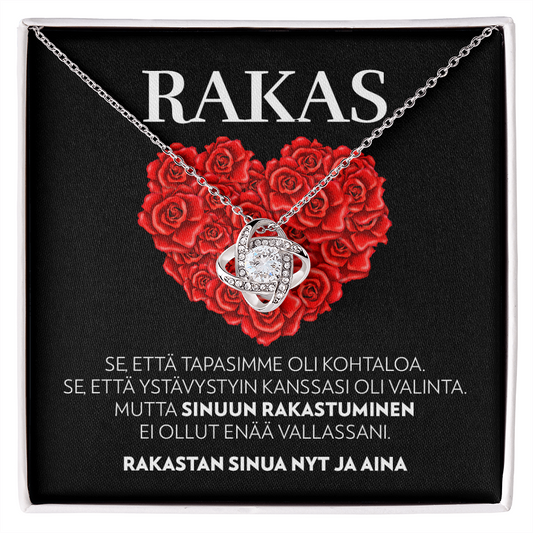 Kohtalo - Love Knot Kaulakoru Rakkaalle