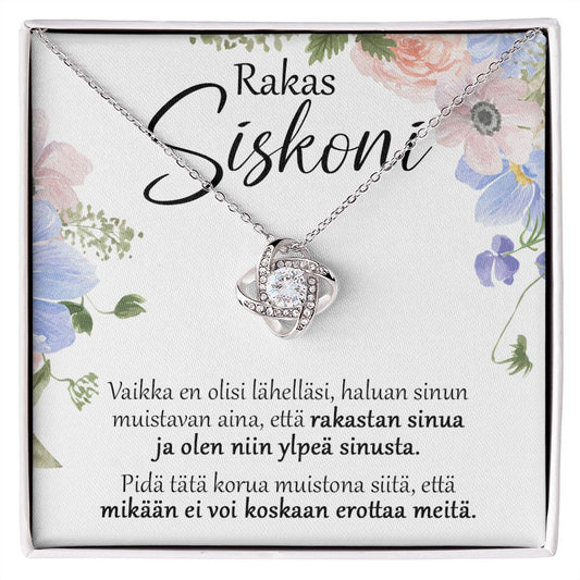 Siskolle - Lähellä - Love Knot Kaulakoru