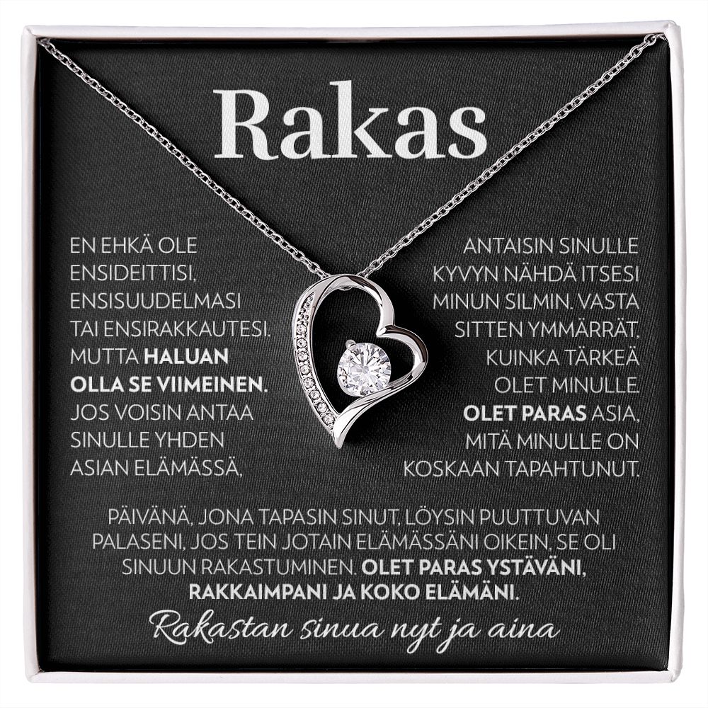 Rakas - Koko Elämäni - Forever Love Kaulakoru