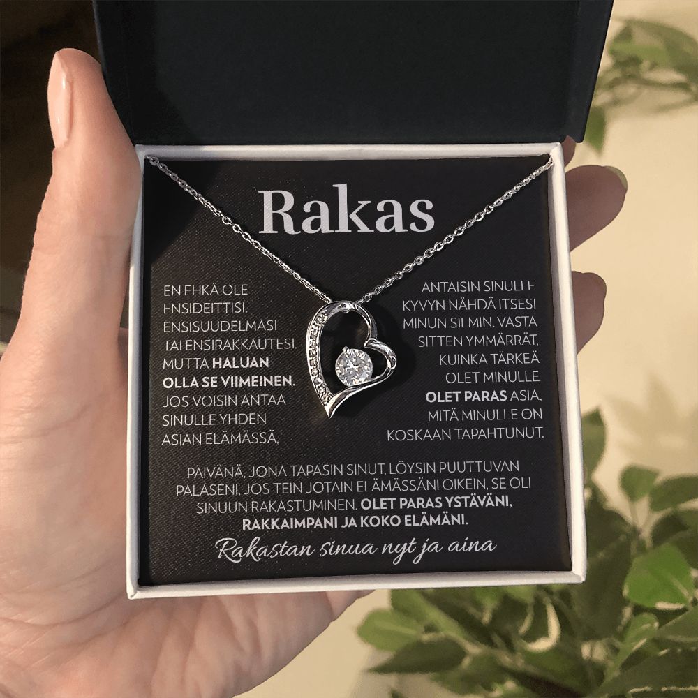Rakas - Koko Elämäni - Forever Love Kaulakoru