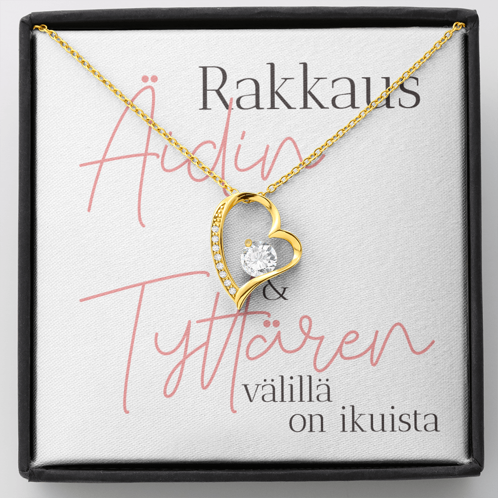 Rakkaus - Äiti Tytär Kaulakoru - Forever Love Kaulakoru